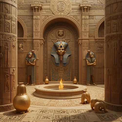 "No silêncio das margens do Nilo, entre templos alinhados com as estrelas e tumbas cavadas na pedra para desafiar os milênios, o destino não era uma sentença nem uma tragédia, mas um equilíbrio sagrado. "