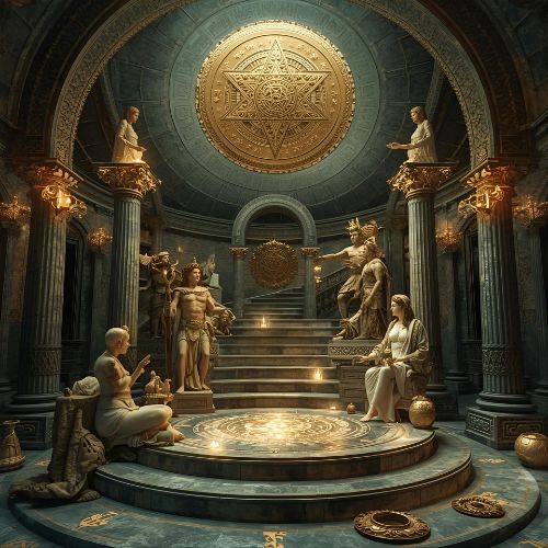 "Se fecharmos os olhos por um instante e mergulharmos no âmago de nossa psique, veremos mais do que memórias ou pensamentos: veremos rostos. Alguns antigos, outros infantis; alguns nos guiam, outros nos desafiam. São figuras eternas — os arquétipos — que atravessam civilizações e se repetem com máscaras distintas, mas alma idêntica. "