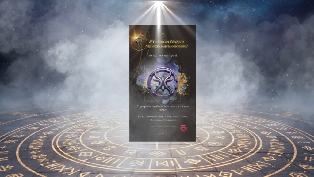 Ætherion (Vazio) "No vazio, habita o infinito.